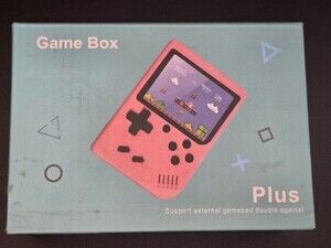 Game Box Plus Game Box 500 in 1 Plus Handheld Gamepad New BLUE Console